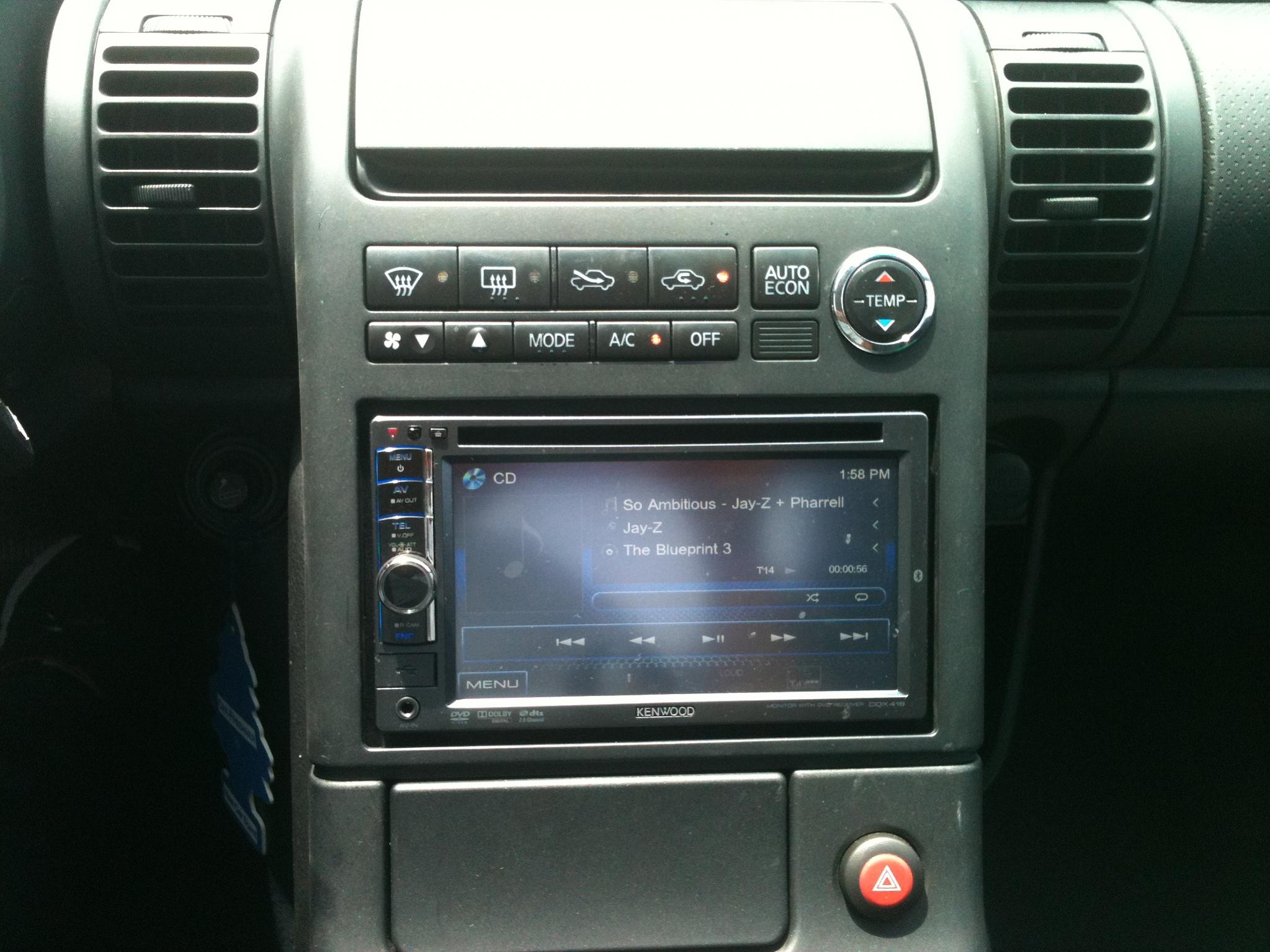 G35 Double Din