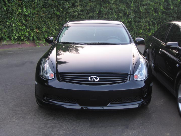 Infiniti G35 Blacked Out. 2004 Infiniti G35 coupe BLK on