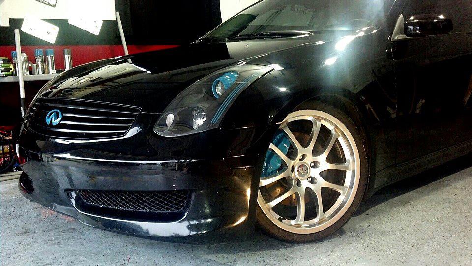 Install Amp G35 Coupe