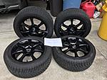17&quot; Black powdercoated ASA JH3 wheels w/snow tires-2017-05-21-14.23.59.jpg