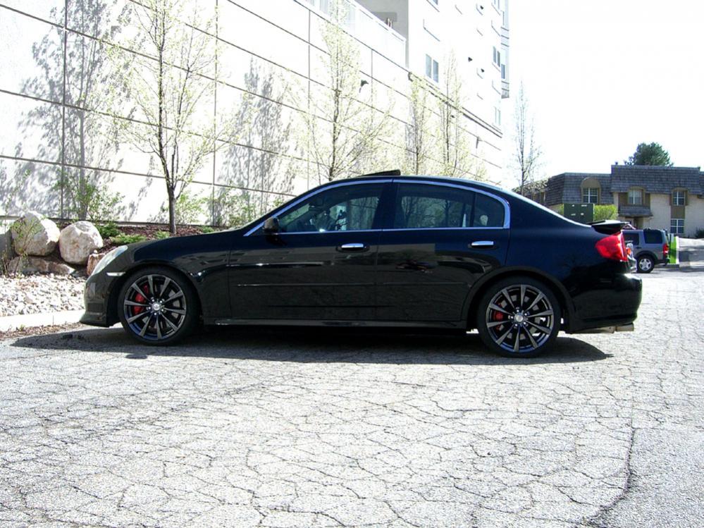 G37 OEM 19" wheels and tires. 