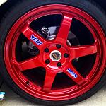 19&quot; Volk Racing TE37's Candy Red 5x114.3-photo-1.jpg