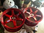 19" Volk Te37s 19x8.5/9.5 Candy Apple Red with EXTRAS!-2.jpg
