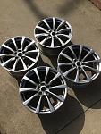 Enkei G37 Coupe 19&quot; Rims only X 4 staggered set-img_8489.jpg