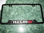 Nismo plate frame and front plate mount-p1012060.jpg
