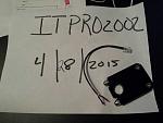 RARE !! Mike's Z Mount" Review Mirror Radar Mount-20150430_212105_resized.jpg