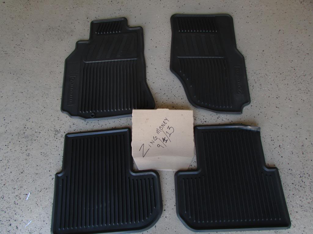 FS: OEM Infiniti Logo's Trunk Mat & Infiniti All Seasoned Weather Floor ...