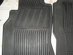 Genuine Infiniti Floor Mats: Black: Rubber-driver.upclose.jpg
