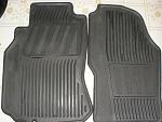 Genuine Infiniti Floor Mats: Black: Rubber-mats.driver.pass..jpg
