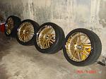 20&quot; Gold Sevas, Coupe Fitment, No tires, alt=,050 Firm, Local NY only!-dsc02849.jpg