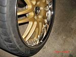 20&quot; Gold Sevas, Coupe Fitment, No tires, alt=,050 Firm, Local NY only!-dsc02856.jpg