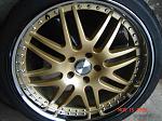 20&quot; Gold Sevas, Coupe Fitment, No tires, alt=,050 Firm, Local NY only!-pic1.jpg