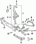Oem lower front control arm - passenger side, straight!-g-susp.gif