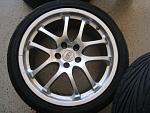 1 oem 19" ray's with tire (rear rim) 180 obo/brand new yokohama sdrive tire-2009-camera-pic-012.jpg