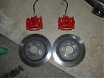 SOLD:2005 Coupe 6MT OEM Brakes - Front &amp; Rear - Rotors, Pads, Red Calipers, Lines-picture-010.jpg