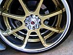 FS: 19&quot; (RacingHart) RH J8 Pro in Gold Finish-rearleft1.jpg