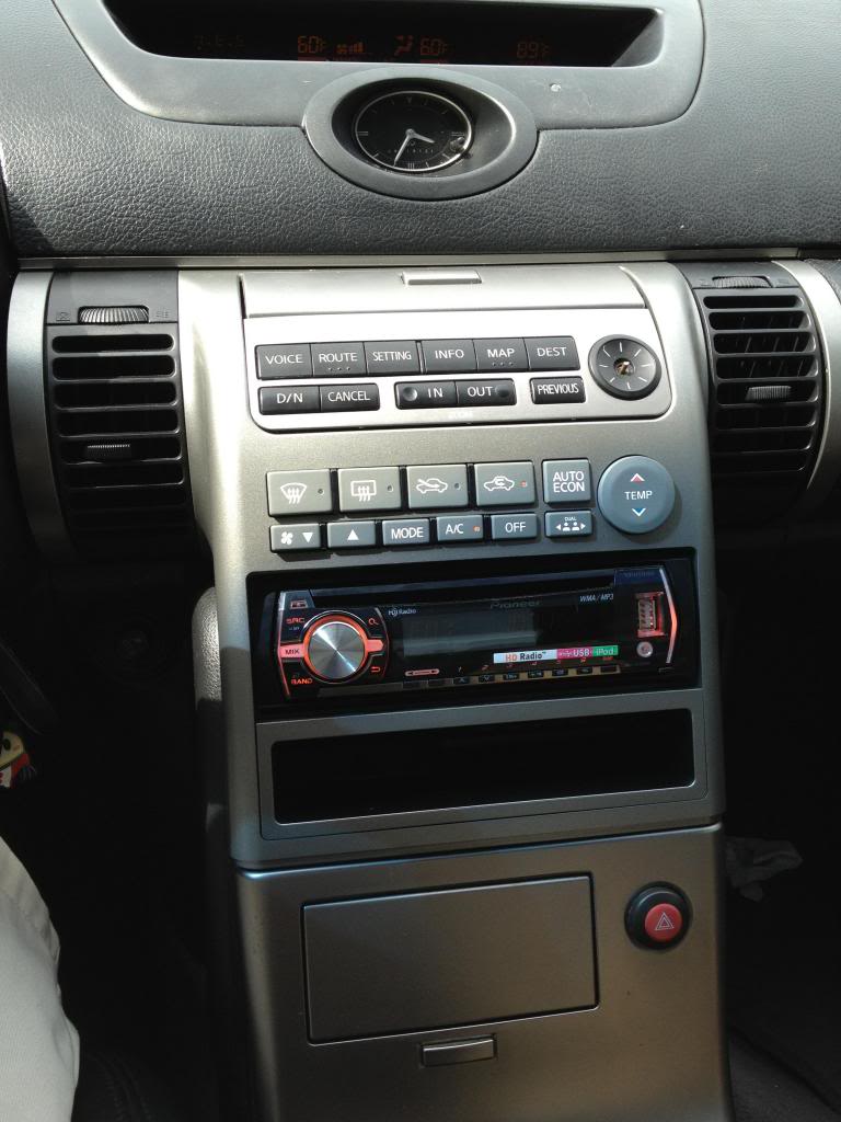 Silver Autoleads FP-22-11 Car Audio Single DIN Facia Adaptor for Nissan Skyline Infinity G35 