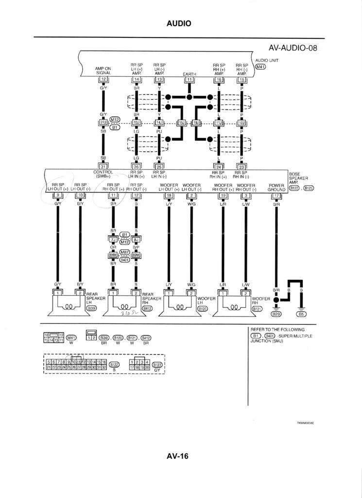 bose wiring diagram - G35Driver - Infiniti G35 & G37 Forum Discussion