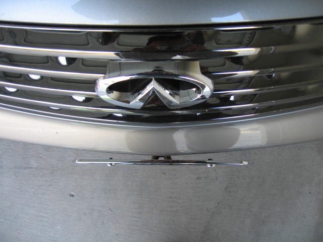 Front license plate  Infiniti Q60 Forums
