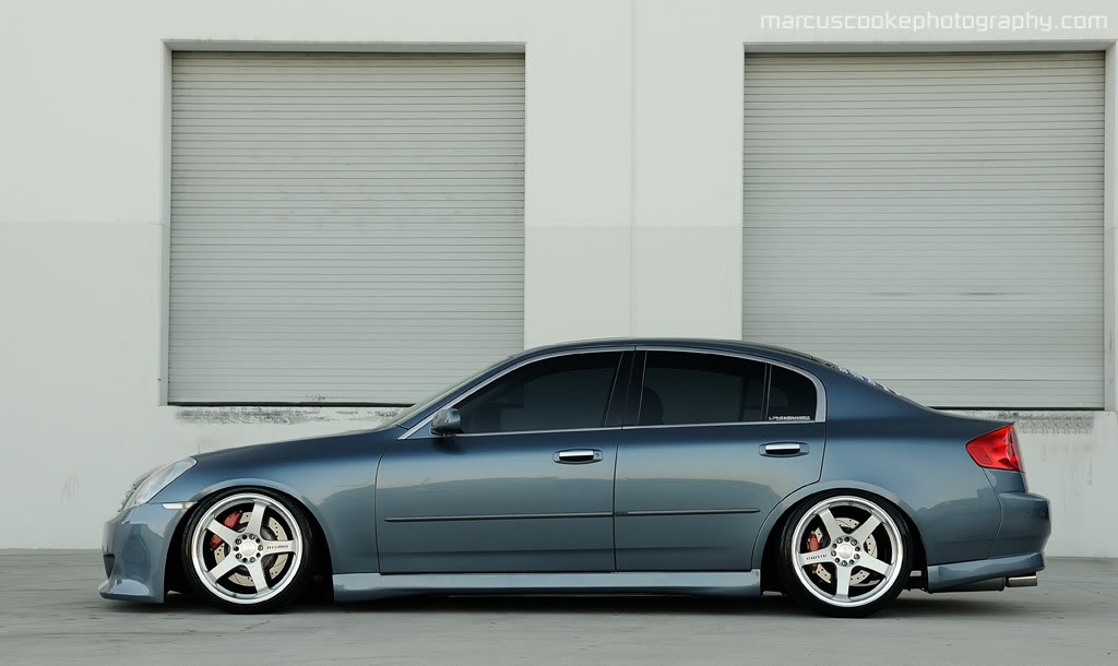 Lowest Slammed G35? 