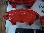 00 Akebono brakes Powder Coated Red with 350Z/G35 Z1 Adapters &amp; Goodridge SS Lines-a100_2192.jpg