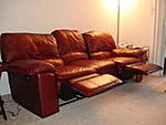 FS: Beautiful Leather Sofa Recliner - 0-3.jpg