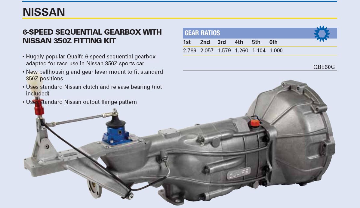 Quaife Sequential Gearbox