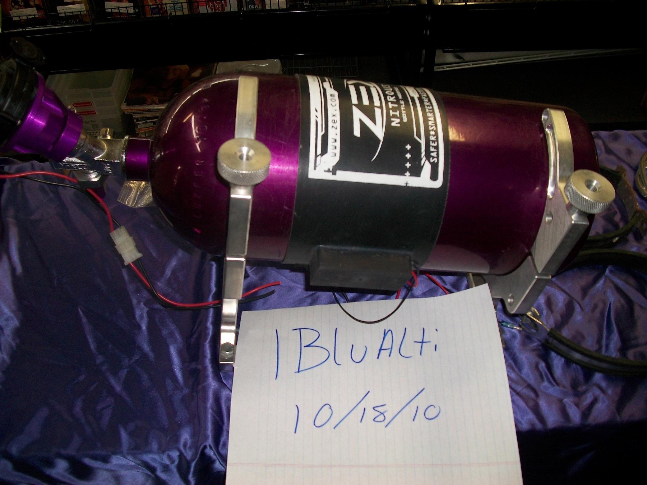 FS: Zex NOS Complete Nitrous Kit w Bottle Heater, Warmer, and Purge 