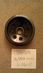 AMS Black lightweight crank pulley, BNIB 100$ shipped-imag0224.jpg
