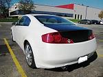 03 - 07 Infiniti G35 Coupe Seibon Carbon Fiber Hood &amp; Trunk **Like New**-g35-back.jpg