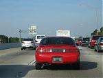 Laser Red Coupe on 408 with red FGC decals this morning?-img_4601.jpg