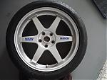 TE-37s on with 285 rear tire on sedan-volk1.jpg