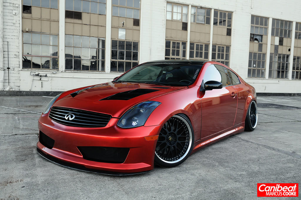 FS. patman530's 2005 G35 Coupe 6MT - Custom paint, bagged, modded, low...
