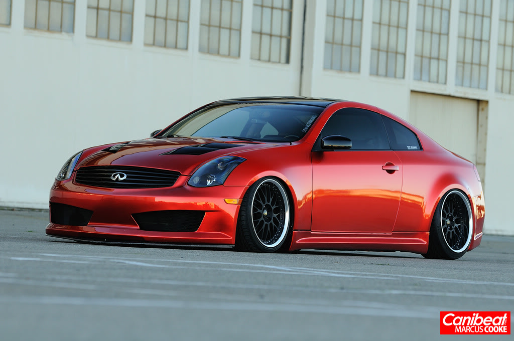 FS. patman530's 2005 G35 Coupe 6MT - Custom paint, bagged, modded, low...
