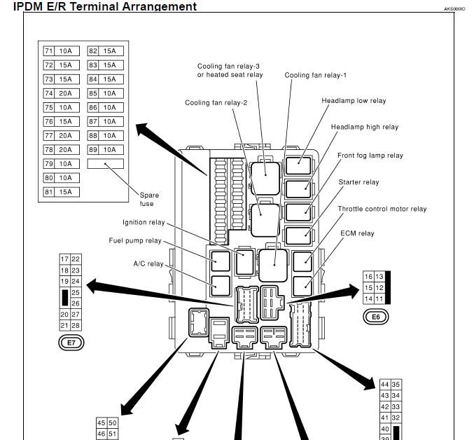 Fuse Box G35 Wiring Diagram