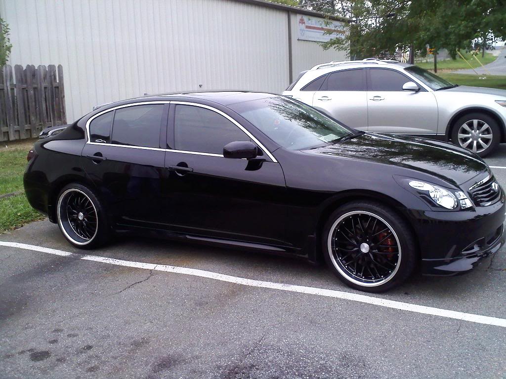 infiniti g37 sedan blacked out