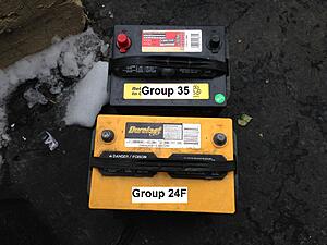 What'S the Difference between a 24F And 35 Car Battery?  