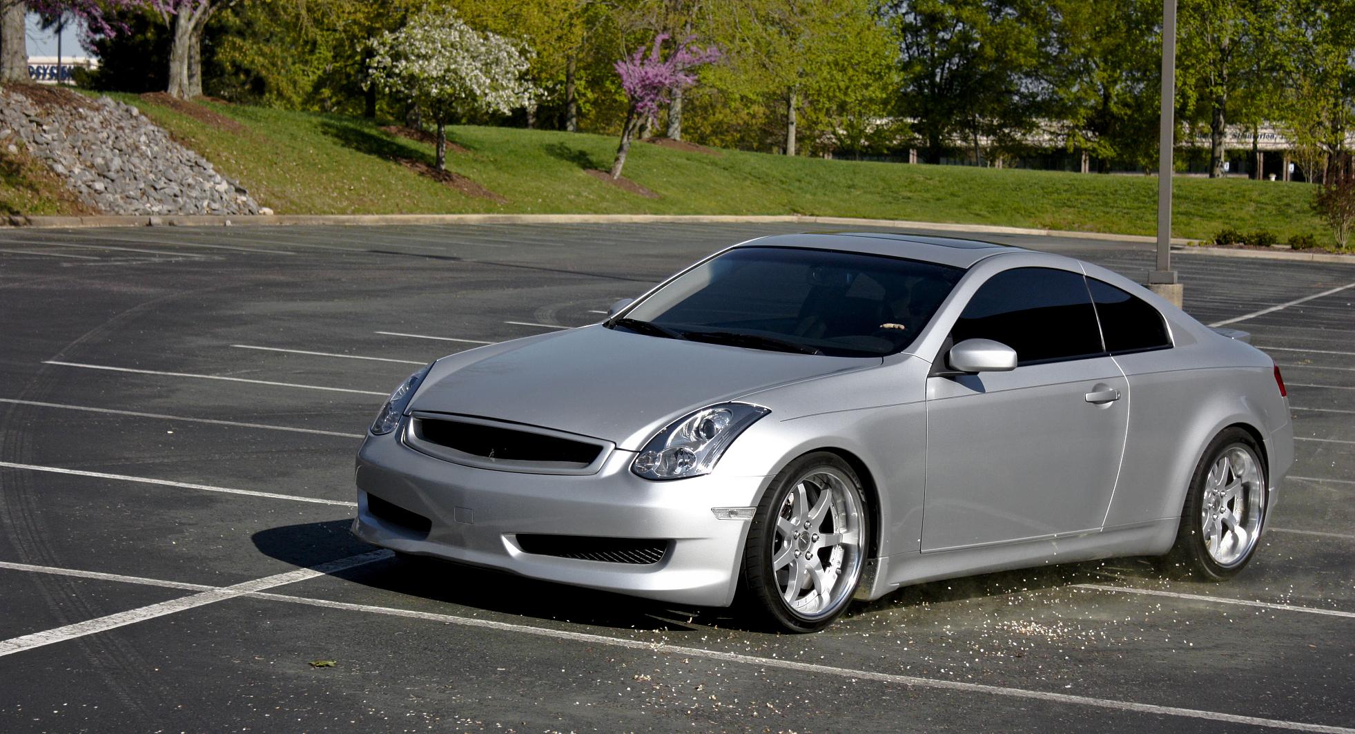Post pics of your G35 Coupe Liquid platinum 06-07 not BS.
