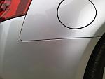 Someone hit my rear bumper, had it replaced, new paint looked good, now looks darker?-2.jpg