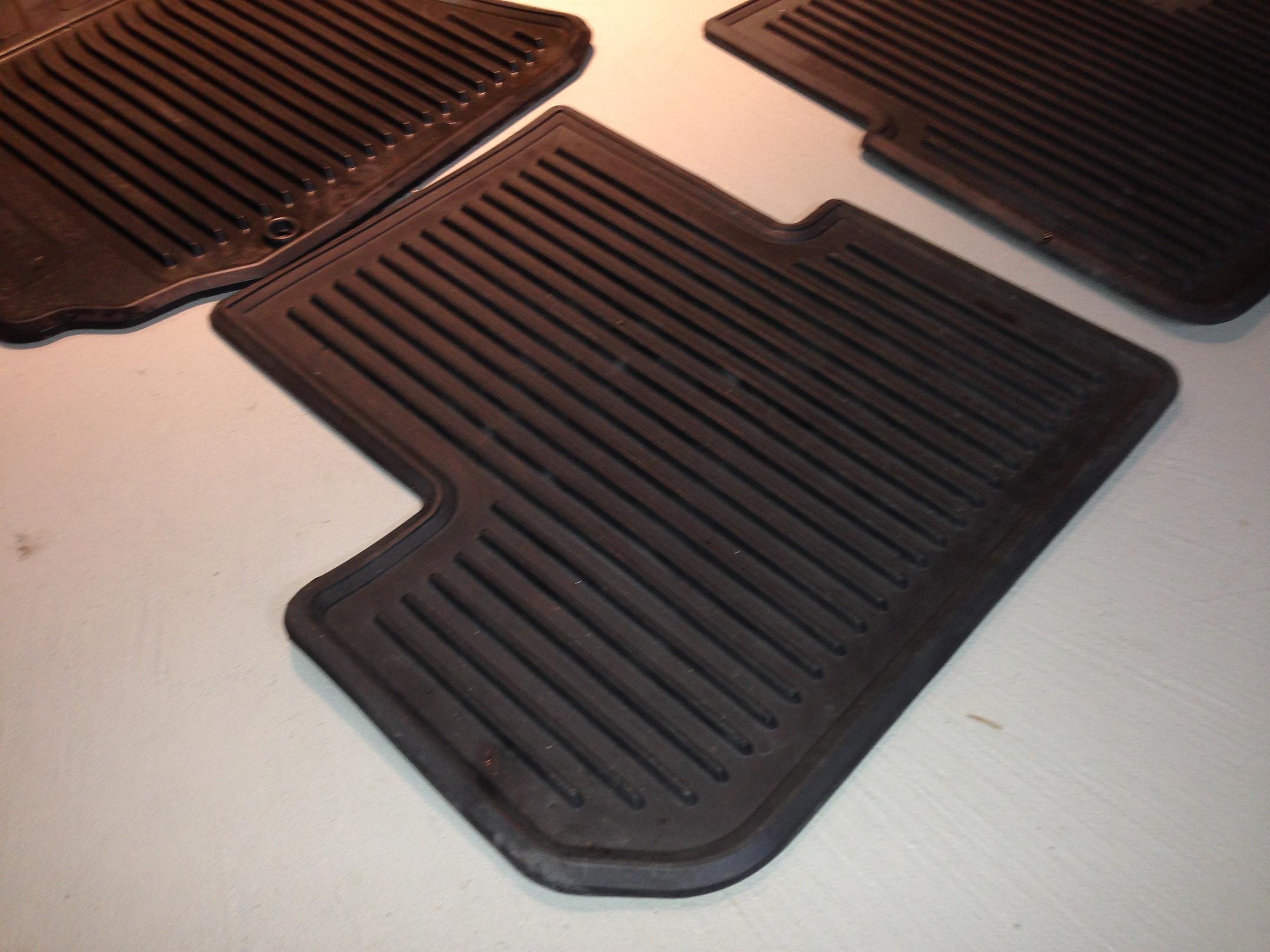 Fs Midwest Black All Weather Floor Mats Rubber Infiniti Logo