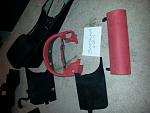 Custom Alcantara suede double stitched Interior parts, red and black-20140622_142818.jpg