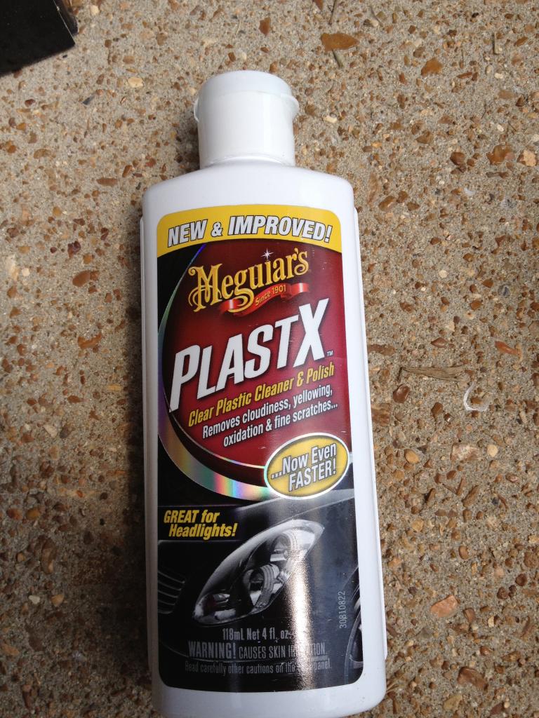 Meguiar's PlastX Plastic Cleaner Polish Review for Headlights Taillights  Restoration Car Detailing 