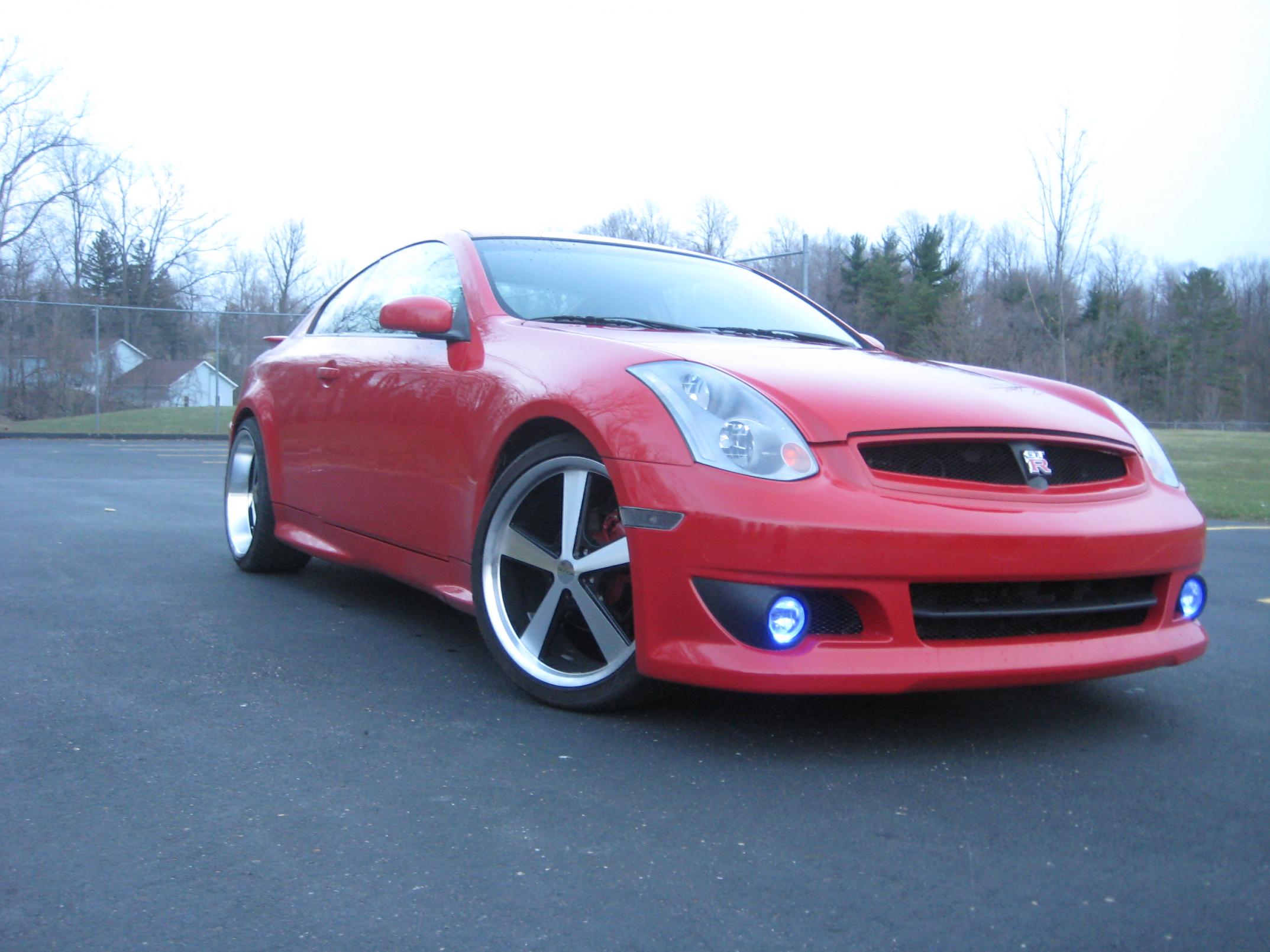 G35 coupe 20" rims kenstyle kit.