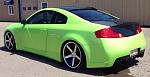 Need help for some paint suggestions for rims on a lambo green G-g35.jpg