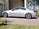 Long awaited g37 Wheels on a g35 coupe-profilewspacers.jpg