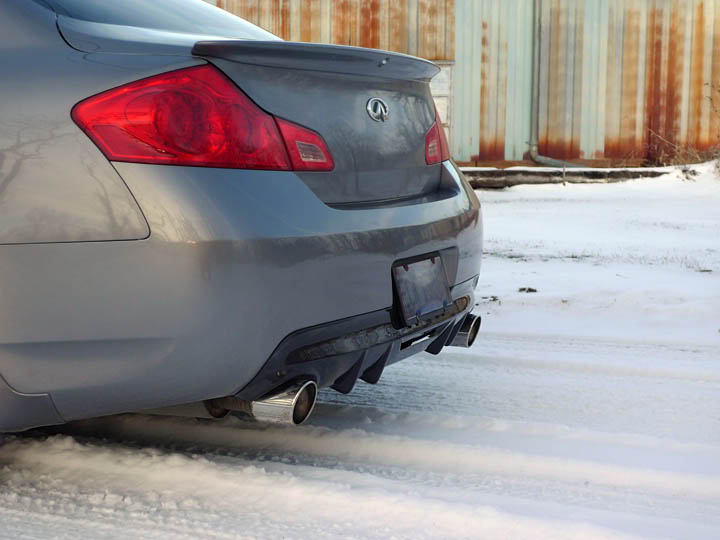 AutokitsX sedan rear CF diffuser G35Driver Infiniti G35 & G37