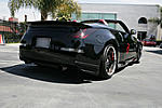 FS for the NorCal area: Magazine Featured Custom 2005 Black 6MT 350Z Turbo Convertib-rear.jpg