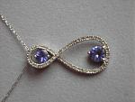 FS: 14k White Gold Tanzanite and Diamond Loop Pendant-dscn1458.jpg