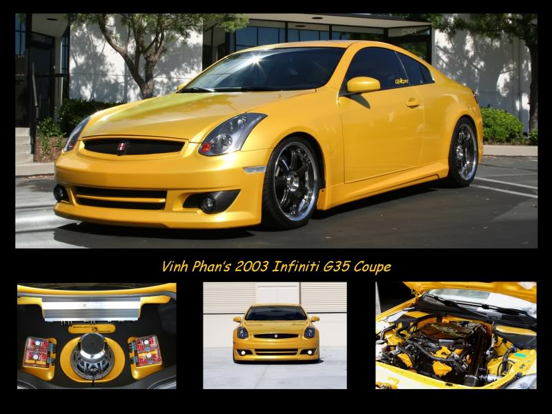 A Yellow G35 With Kenstyle Body Kit G35driver Infiniti G35 G37 Forum Discussion