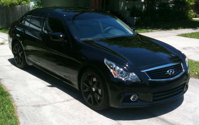 infiniti g37 sedan blacked out